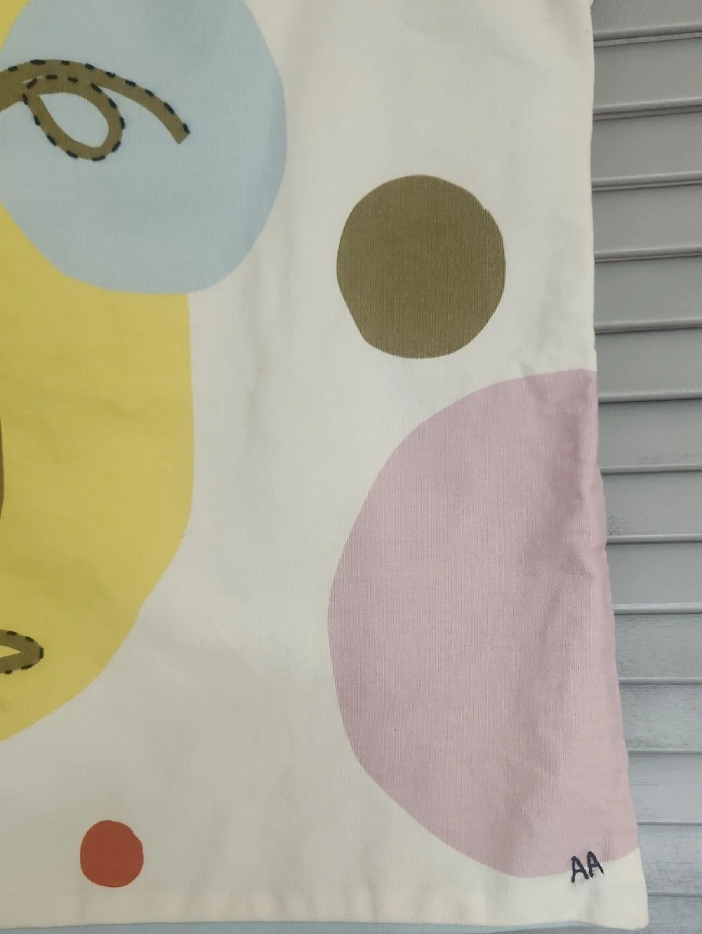 Ikea X Jordan River Foundation 2022 Abstract Art Face Cushion Cover Eclectic